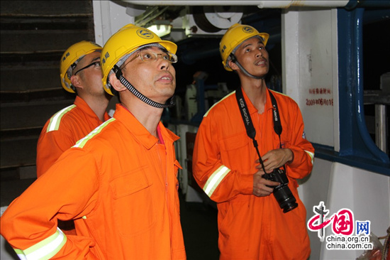 消灭安全死角——“海洋六号”安全生产大检查活动掠影